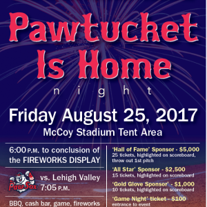 Pawtucket is Home Night