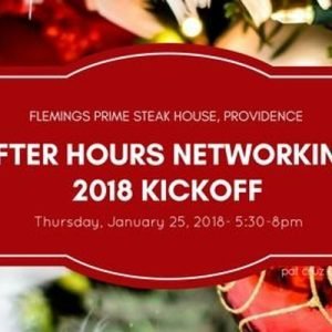 After Hours Networking 2018 Kickoff at Flemings Thurs Jan 25