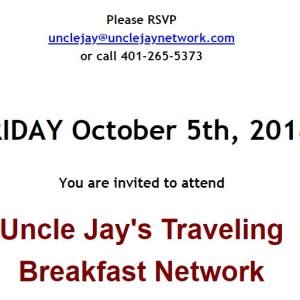 Uncle Jay's Traveling Breakfast Network at Radisson