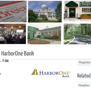 Networking at Night at HarborOne Bank