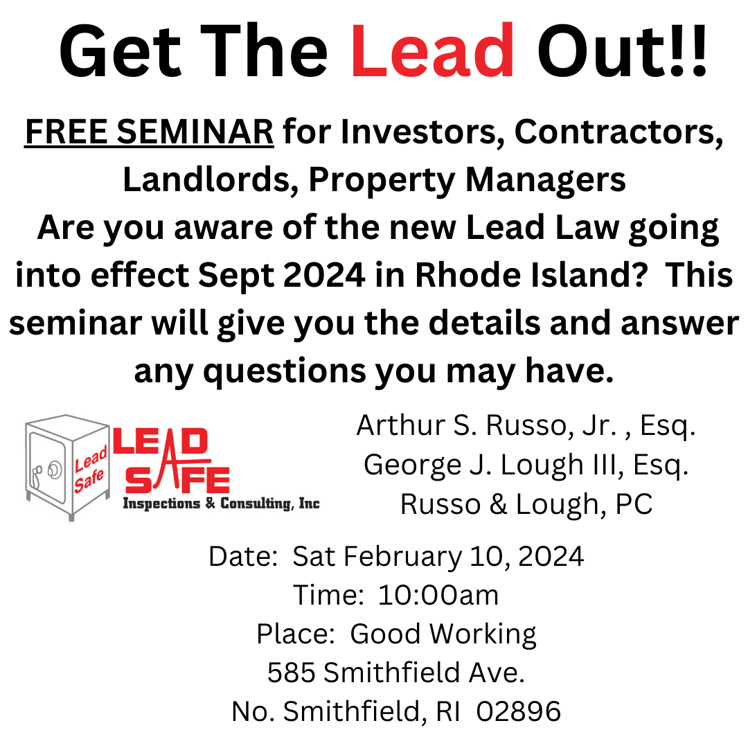 GET THE LEAD OUT!!!